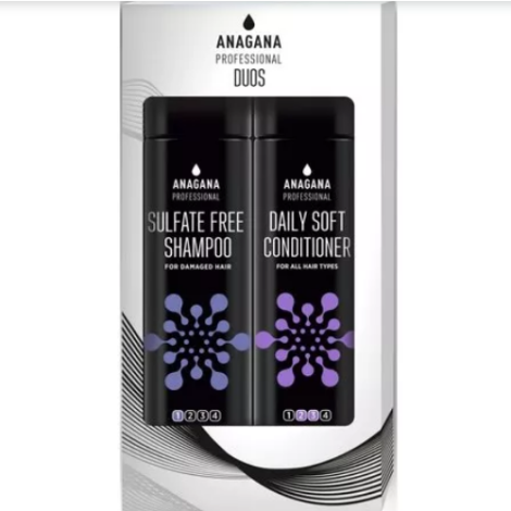 Набор Бессульфатный для всех типов волос Anagana Duos Set Sulfate Free For Damaged Hair 250 мл