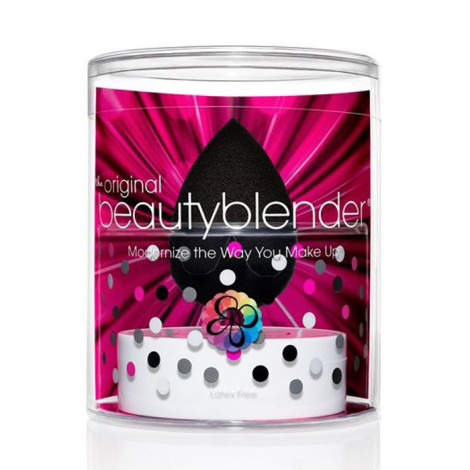 Спонж Beautyblender Pro + Мыло для очистки Blendercleanser Solid 30 мл