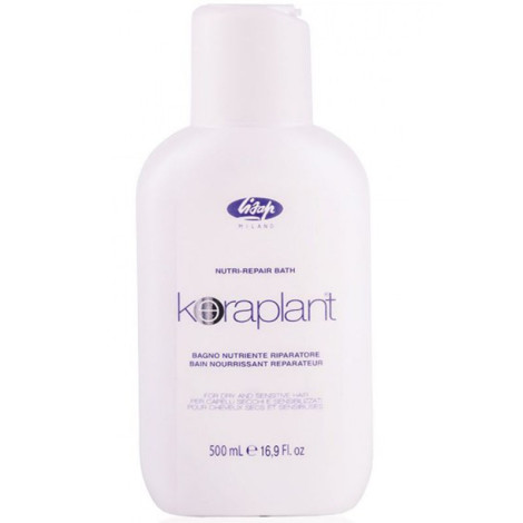 Шампунь для сухих волос Lisap Keraplant Nutrirepair Bath 500 мл
