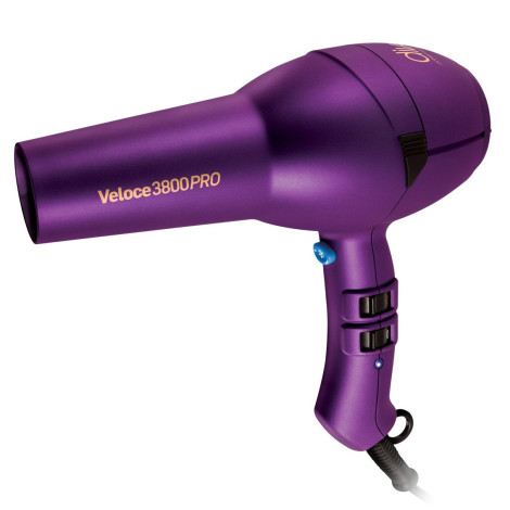 Фен для волос Diva D136 Veloce 3800 Rubberised Purple