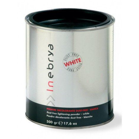 Запаска белой обесцвечивающей пудры Inebrya Dust Free Lightening Powder White 500 г