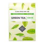 Тканевая маска для лица Etude House Therapy Air Mask Green Tea с экстрактом зеленого чая 20 мл (Фото #1)