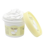 Маска для лица Skin Food Egg White Pore Mask очищающая и сужающая поры на основе яичного белка 125 г (Фото #1)