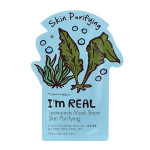 Тканевая маска для лица Tony Moly I'm Real Seaweeds Mask Sheet очищающая с экстрактом морских водорослей 21 мл (Фото #1)