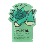 Тканевая маска для лица Tony Moly I'm Real Aloe Mask Sheet увлажняющая с экстрактом алоэ 21 мл (Фото #1)