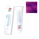 Крем-краска для волос Nouvelle Hair Color 022 фиолетовый 100 мл (Фото #1)