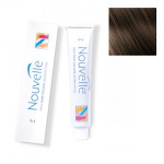 Крем-краска для волос Nouvelle Hair Color 4 средне-коричневый 100 мл (Фото #1)