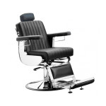 Кресло парикмахерское на гидравлическом подъемнике Comair Diplomat 7001134 для барбера черное (Фото #1)