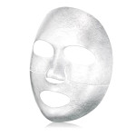 3-х слойная тканевая экспресс-маска с термоэффектом с фуллереном серебряная фольга The Oozoo Face Silver 1 шт (Фото #2)