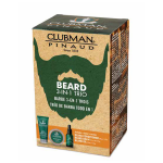 Набор для бороды Clubman Pinaud Beard 3 in 1 Trio (Фото #1)