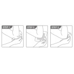 Уход за огрубевшими локтями Tony Moly Skin Clinic 3 Step Micro Peel Elbow Path Kit (Фото #2)