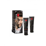 Крем-краска для волос Nouvelle Simply Man Hair Color Cream 1 Черный 40 мл + 40 мл (Фото #1)