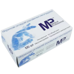 Перчатки Medical Professional нитриловые M голубые 100 шт (Фото #2)