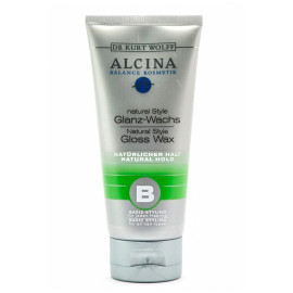 Воск-блеск для волос Alcina В Natural Style Glanz-Wachs Gloss Wax природной фиксации 100 мл