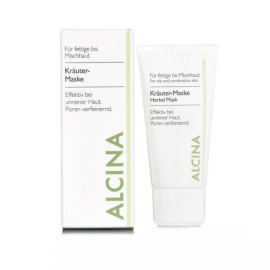 Маска для жирной кожи Alcina F/M Herbal Mask с растительными экстрактами 50 мл