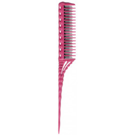 Расческа для начеса Y.S.Park 150 Tail Combs Pink 218 мм