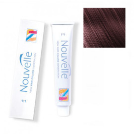 Крем-краска для волос Nouvelle Hair Color 5.62 светлый красный матово-коричневый 100 мл