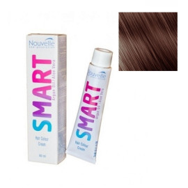 Крем-краска для волос Nouvelle Smart 5.35 светло-золотистый коричневый красного дерева 60 мл