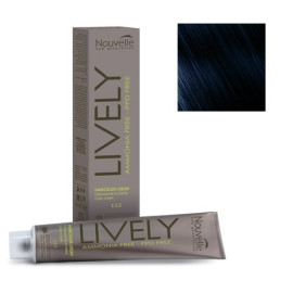 Крем-краска для волос Nouvelle Lively Hair Color 1.10 иссиня-черный 100 мл