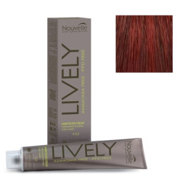 Крем-краска для волос Nouvelle Lively Hair Color 8.44 интенсивно-медный светлый блонд 100 мл