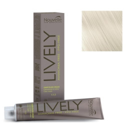 Крем-краска для волос Nouvelle Lively Hair Color 902 радужный ультрасветлый блонд 100 мл
