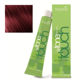 Крем-краска для волос Nouvelle Touch 5.66 красный рубин 60 мл