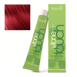 Крем-краска для волос Nouvelle Touch 7.66 огненно-красный 60 мл
