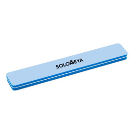 Баф для ногтей Solomeya Square Sanding Sponge голубой 180/180