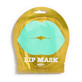 Гидрогелевые патчи для губ Kocostar Lip Mask Mint Single Pouch Green Grapes Flavor с ароматом Зеленого винограда Мятные 3 г