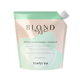 Пудра с зелеными микропигментами Inebrya Blondesse Reduct Color Powder - Antibrass 500 г