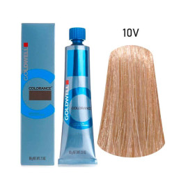 Крем-краска для волос Goldwell Colorance 10-V фиолетово-пепельный блондин 60 мл