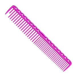 Расческа для стрижки Y.S.Park YS 338 Cutting Combs Pink 185 мм