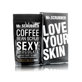 Кофейный скраб для тела Mr.Scrubber Coffee Bean Scrub Sexy Сhocolate Шоколад 200 г