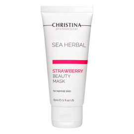 Клубничная маска для нормальной кожи Christina Sea Herbal Beauty Mask Strawberry 60 мл
