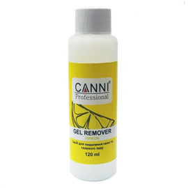 Жидкость для снятия гель-лака Canni Gel Remover Лимон 120 мл