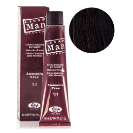 Краска для волос Lisap Man Color 2 темно-коричневый 60 мл