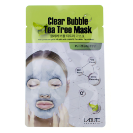 Кислородная маска с экстрактом чайного дерева Labute Clear Bubble Tea Tree