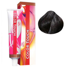 Краска для волос Wella Color Touch 3/0 темно-коричневый 60 мл