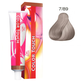 Краска для волос Wella Color Touch 7/89 средний блондин жемчужный сандре 60 мл