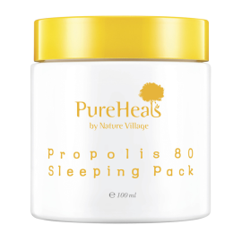 Ночная увлажняющая маска для лица Pureheal's Propolis 80 Sleeping Mask с экстрактом прополиса 80 100 мл