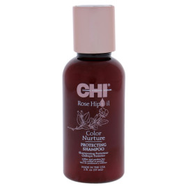 Защитный шампунь для окрашенных волос CHI Rose Hip Oil Color Nurture Protecting Shampoo 59 мл