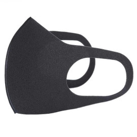 Маска защитная многоразовая Patric B Black Mask черная 1 шт