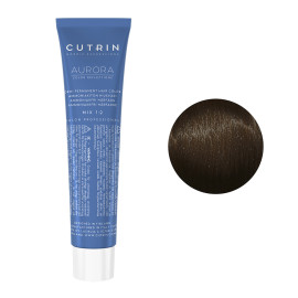 Безаммиачная краска для волос Cutrin Aurora Demi 4.0 средне-коричневый 60 мл