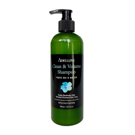 Очищающий шампунь для объема волос Adelline Clean & Volume Shampoo 500 мл