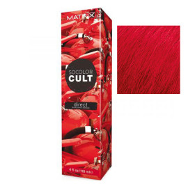 Краска для волос прямого действия Matrix SoColor Cult Direct Red Hot Горячий Красный 118 мл