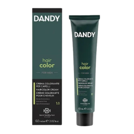 Крем-краска для мужчин Dandy hair color, №4 каштановый 60 мл