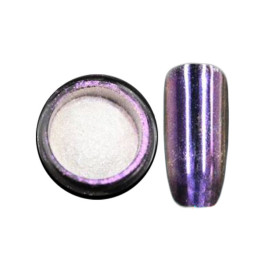 Зеркальная пудра для ногтей Canni Chrome Mirror Powder Nails 001 2 г