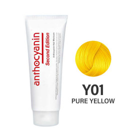 Гель-краска для волос Anthocyanin Second Edition Y01 Pure Yellow 230 г