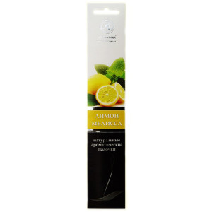 Аромапалочки Ароматика с натуральными эфирными маслами Лимон-Мелисса 8 шт