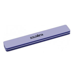 Баф для ногтей Solomeya Square Sanding Sponge фиолетовый 80/80